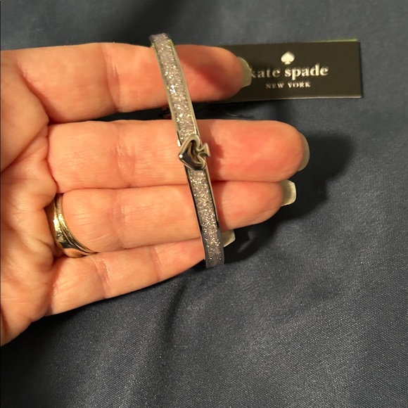 Kate Spade Chic Silver Bangle - Picture 1 of 5